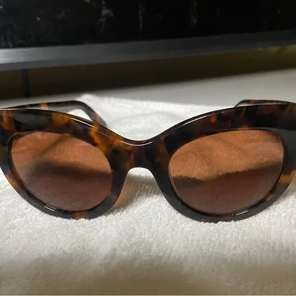 Tom Ford Brown Tortoise Sunglasses